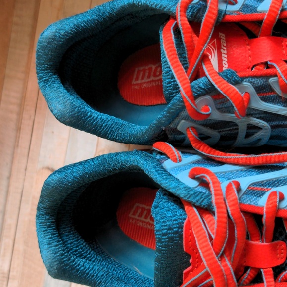 Montrail Fluidflex FKT Women's Running Shoe 8 blue & orange red - Picture 15 of 16